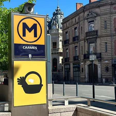 Apartman Quiet Cocoon In The Downtown Toulouse
